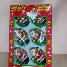 6 Addobbi Albero VINTAGE ANNI