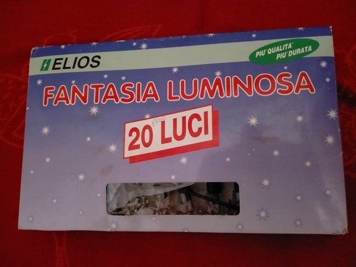 Luci albero natale vintage - luci,