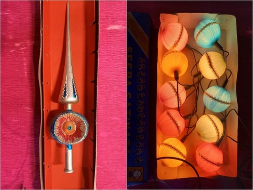 Luci natalizie vintage - , e