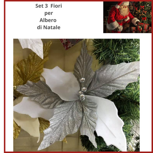Set fiori bianchi - set,