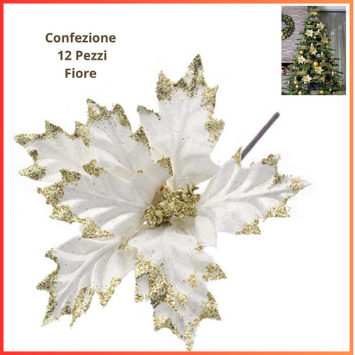 Set fiori natalizi per - 12,