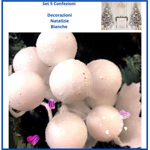 Set decorazioni albero di - set,