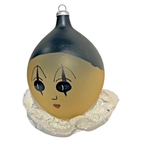 Pierrot pallina vetro - pallina, d'epoca